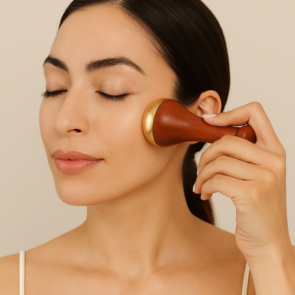 Artisan Copper & Wood Ritual Tool