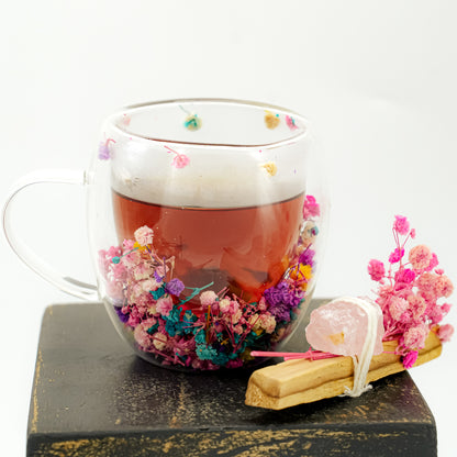 Ayurvedic Self-Care Gift Box – Copper Comb, Journal, Tea, Oils, Crystals & More | Glow Rituals by Irka & Co