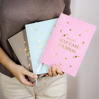 Brass & Wood Ayurvedic Self-Care Box – Wellness Gift Set with Journal, Botanical Oil, Tea & Candle