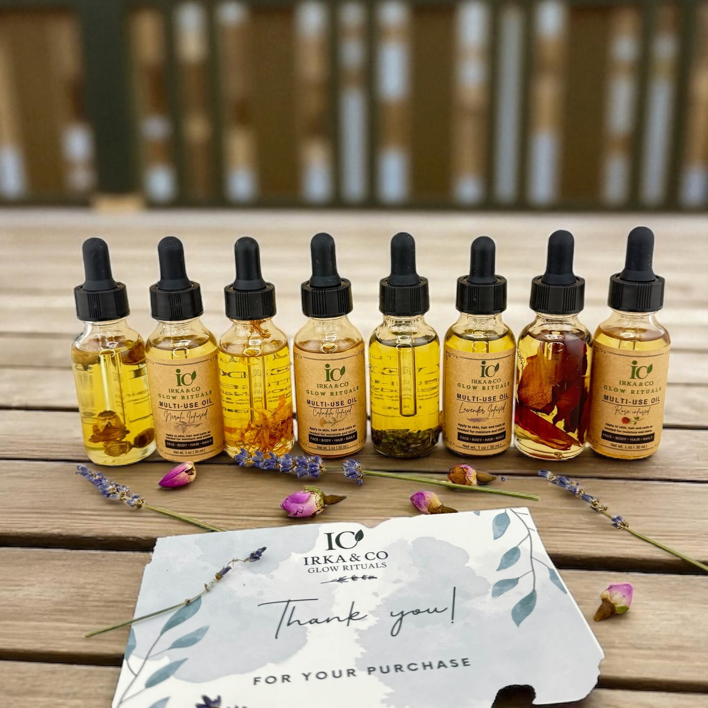 Self-Care Ritual Box – Detox Meridian Edition | Copper and Wood Massage Ring for Bloating, Calm, and Lymphatic Balance