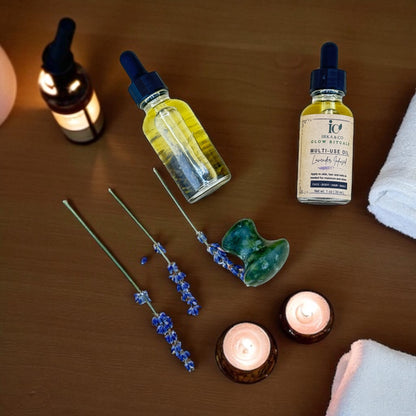 Multi-Use Botanical Oil – Glow Rituals | Organic Face, Body & Hair Elixir