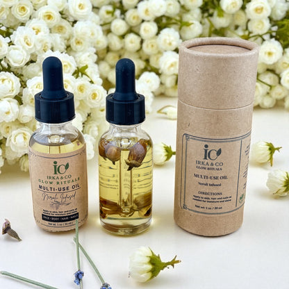 Multi-Use Botanical Oil – Glow Rituals | Organic Face, Body & Hair Elixir