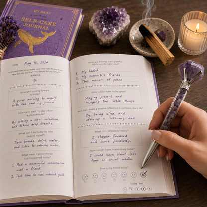 Guided Crystal Journaling Ritual