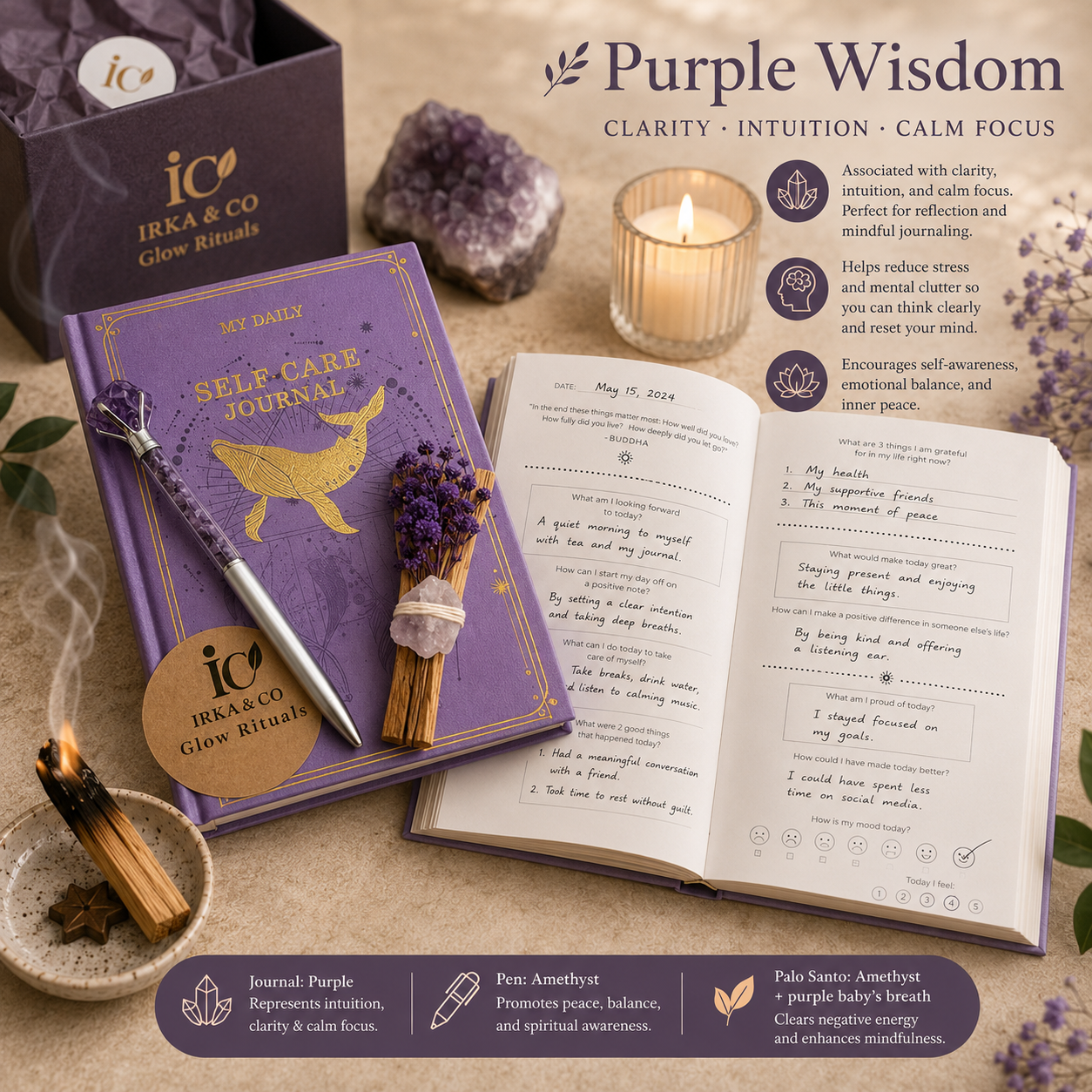 Guided Crystal Journaling Ritual