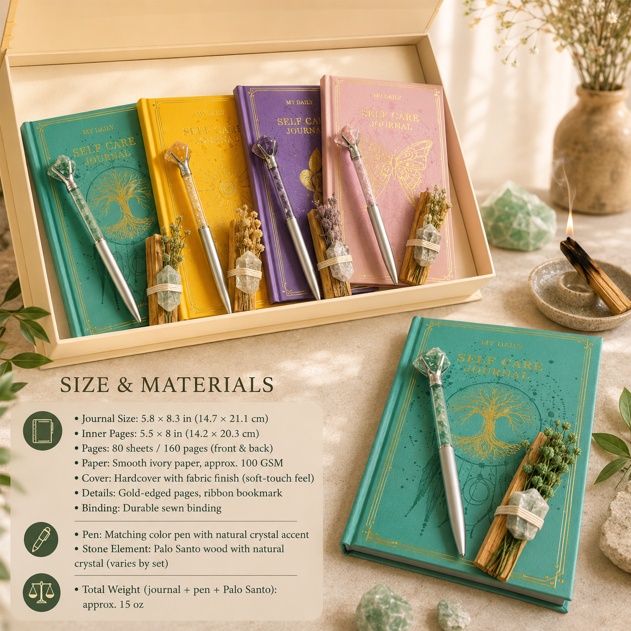 Guided Crystal Journaling Ritual