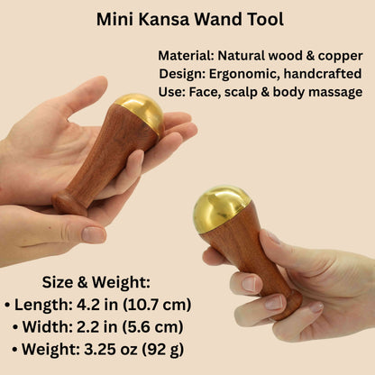Artisan Copper & Wood Ritual Tool