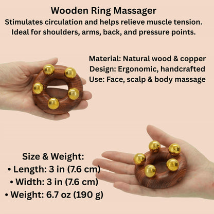 Artisan Copper & Wood Ritual Tool