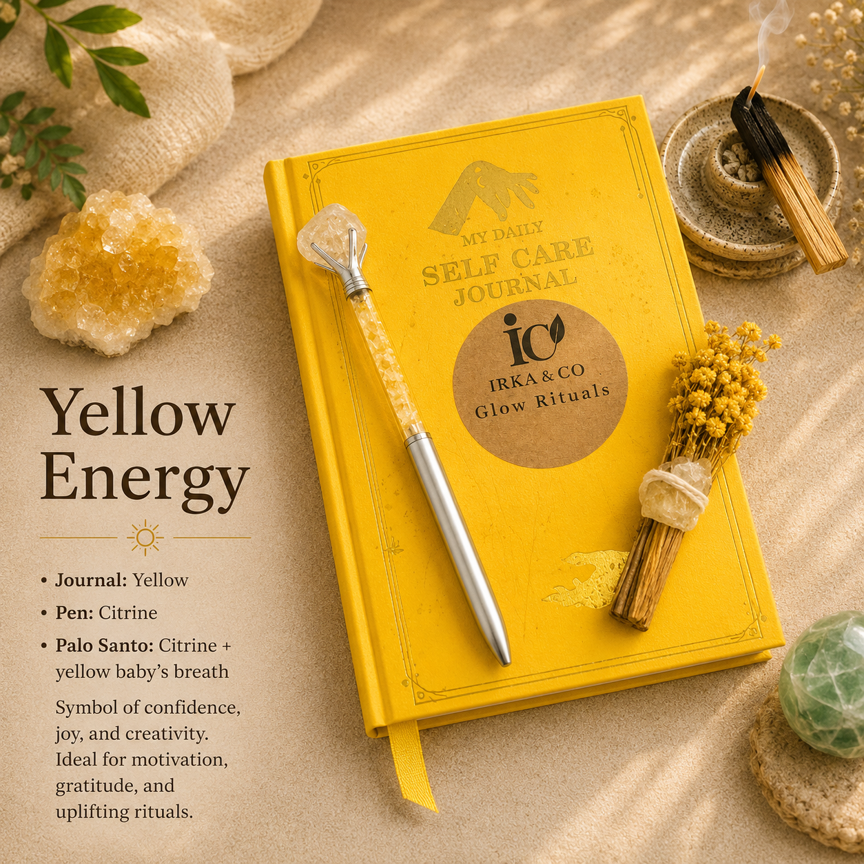 Guided Crystal Journaling Ritual
