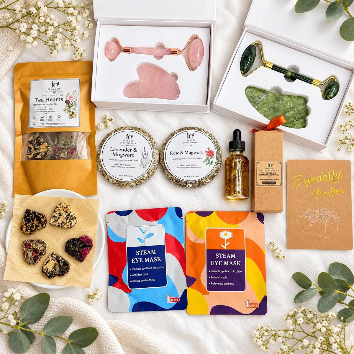 Deluxe Spa Ritual Box packed and ready to give