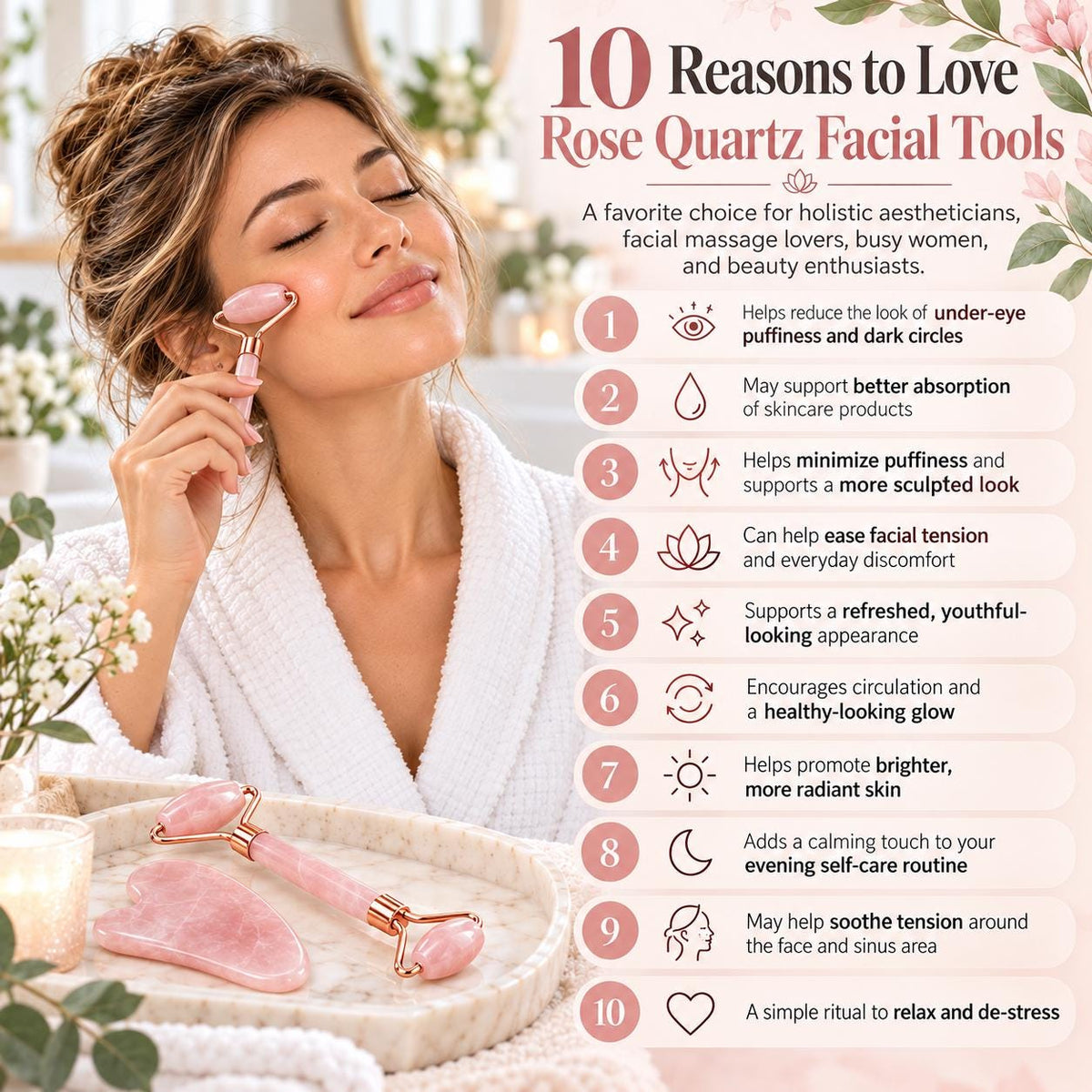 Reasons to love rose quartz facial tools